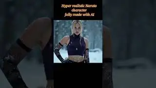 Hyper realistic Naruto character fully made with AI 😎#naruto #sasuke #sakura #kakashi #madara #edit