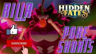 *Hidden Fates* Rilla Pok&eacute; Shorts! Rainbow Pull! #short #pokemoncards