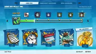 I've completed every Back N. Time Grand Prix challenge on the first day