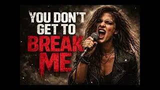You Don't Get To Break Me