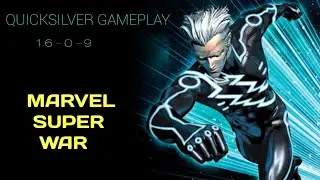 QUICKSILVER GAMEPLAY..(Marvel Super War).Netease..Best assassin for beginners..fast n furious..😂😂