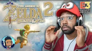 Legend of Zelda BOTW2 LOOKS GORGEOUS!! E32021 LIVE REACTION | runJDrun