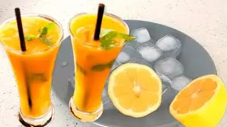 how to mango juice recipe | orange juice recipe | Ice Cool Mango orange juice |