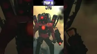 Top 7 Strongest Characters From Skibidi Verse  #skibiditoilet #shorts #strongest