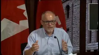 Ontario's new chief medical officer of health holds first news conference