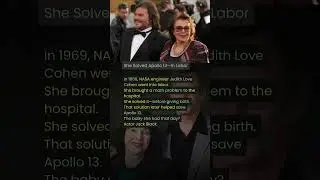 She Solved Apollo 13&mdash;In Labor