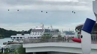 Azamara Journey Cruise Ship Docked in Singapore Cruise Center 2018