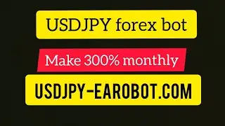 Live trading with USDJPY forex ROBOT #Forex #robot #expert_advisor #money #ea#shorts