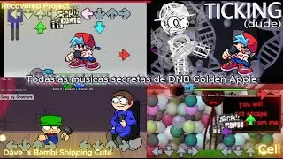 TODAS AS M&Uacute;SICAS SECRETAS DE DNB GOLDEN APPLE - Dave And Bambi Golden Apple V1.2