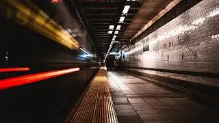 NYC Subway Sound Effects - Train Arrival & Leaving - Ambience Background  Noise | HQ