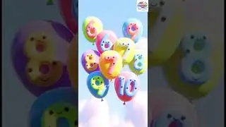 Number Balloon Song 🎈 | Learn 1 to 10 | Kids Short