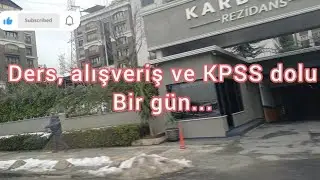 Biraz Alışveriş 💝 Biraz ders | KPSS AGS &Ouml;ABT