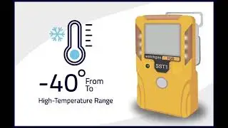 Portable Single Gas Detector | SST1 Series Safety Monitor