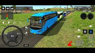 Indonesia Coach bus driving | Euro bus simulator 2025 Android gameplay #game 1
