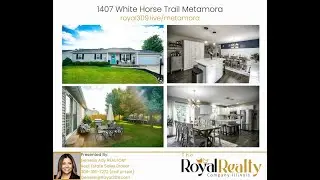 New Home For Sale | 1407 White Horse Trail Metamora Illinois 61548