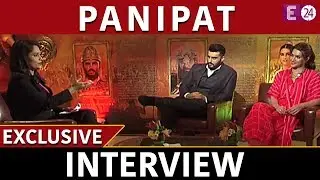 PANIPAT Cast on E24 || INTERVIEW || Arjun Kapoor, Kriti Sanon