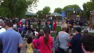 Burnsville Lions Playground, St. Croix Recreation Playground Ribbon Cutting Ceremony