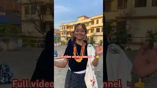 Rai jati ko traditional dress #nepali