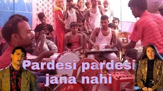 Pardesi pardesi jana nahi Song play band party. #trending #hindipianosong #hindigana @Singer_Jasim