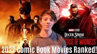 All 7 2022 Comic Book Movies Ranked!