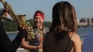 Hudson Horns Sax Battle into Jam at Daybreaker NYC