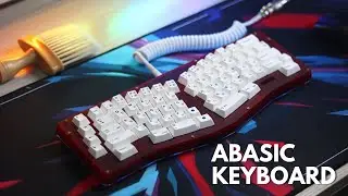 Abasic Acrylic Alice Keyboard First Look + Bongo Cat Sound Test! Nuxros, KiwiKey and Mechkey.store