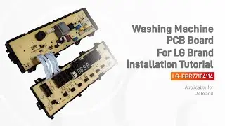 Sunchonglic Top-Loading/Pulsator Washing Machine PCB Control Board For LG LG-EBR77104114 (B03380116)