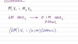 Dilution Problems