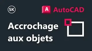 AutoCAD : Accrochage aux Objets | Extr&eacute;mit&eacute;, Centre, N&oelig;ud, Perpendiculaire, Parall&egrave;le... | Touche F3