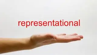 How to Pronounce representational - American English