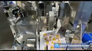 Three Sides Sealed Tea Sugar Spice Small Sachet Packing Machine
