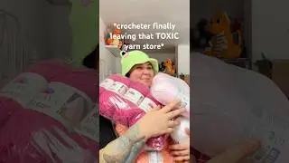 TOXIC store 🙄 #amigurumi #crochet #yarnlove #crochetplushie #crochetlove #shorts #funnyshorts #yarn