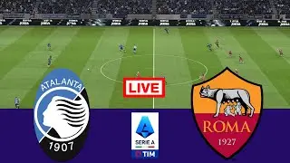 🔴 In Diretta : Atalanta vs Roma | Serie A 2024/25 | Streaming completo della partita