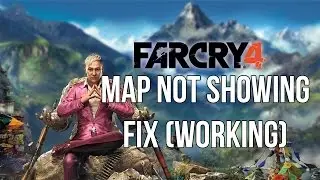 Карта FAR CRY 4 не отображается. Ошибка / Исправление черной карты.