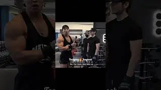Taehyung's trainer shared this video  💪🏻🔥||#taehyung #gym #v #shorts