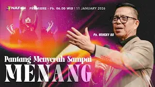 NDC Premiere at 6 AM | Sunday, 11 January 2026 | Ps. Hengky So