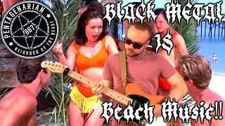 I CAN'T EVEN... REACTING TO BLACK METAL SURF ROCK!! I AM DYING!