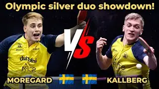Olympic silver duo showdown!Unstoppable 3-0?｜Truls MOREGARD vs Anton KALLBERG