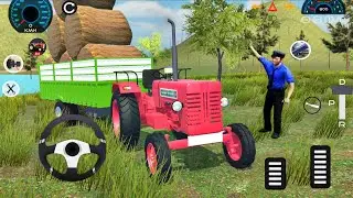Real Tractor Driving Simulator Games 2026 | Indian Farming Tractor Offroad Drive | Android GamePlay