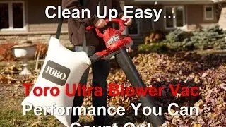 Toro 51609 Ultra Electric Blower Vac Mulcher