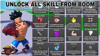 Unlock All Power From Boom | Complete All Quests From Boom In Anime Fighting Simulator