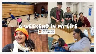 the BUSIEST weekend in Cambridge University | start of term (2023)