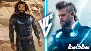 Aquaman Vs Thor | Superhero Showdown In Hindi | BlueIceBear