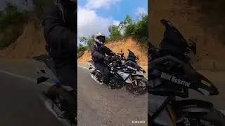 Garibi m aata gila 😆 just for fun #bmw1250gsa #gs310