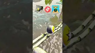 Rollance Balls VS Rolling Ball sky escape. Let's Enjoy😁🎮💥 #rollanceballs #rollingball #youtubeshorts