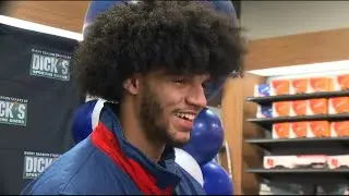 UConn's Andre Jackson speaks ahead of national championship parade| Full Interview