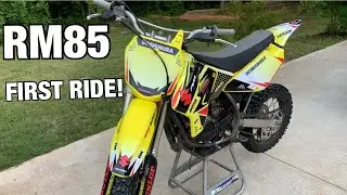 2016 RM85 FIRST RIDE!