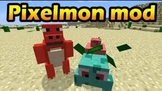 Minecraft Mod Showcase: Pixelmon Mod (Pok&eacute;mon) (1.5.2)