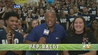CBS 11 Pep Rally: Central High School Students Take Over Instagram