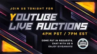 Jammin JD Live Sports Card Auctions | Oct 13